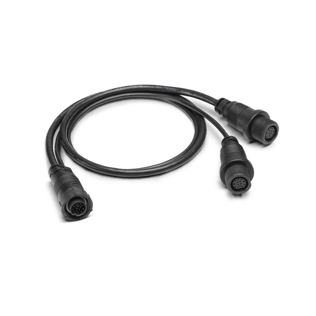 Humminbird 14 M ID SIDB Y Transducer Adapter Cable 720111-1